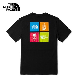 เสื้อยืดผ้าฝ้ายเสื้อยืดแขนสั้นพิมพ์ลาย The Northface Northface North Unisex ระบายอากาศ | 4U9IL XL  XXL 3XL