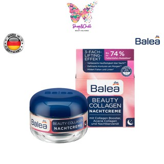 ครีมบำรุงผิวกลางคืน Balea Beauty Collagen Night Cream 50 ml