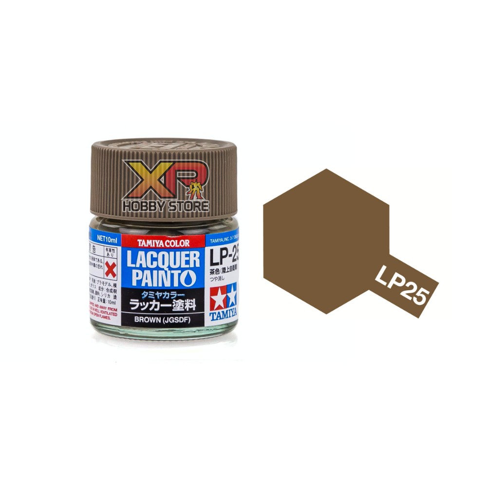 Tamiya Lacquer Paint LP-25 Brown (JGSDF)