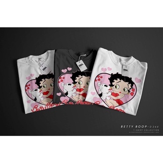 🌈เสื้อยืดOversize Betty Boop💗”พร้อมส่ง ผ้าคอตตอน อก42-44”