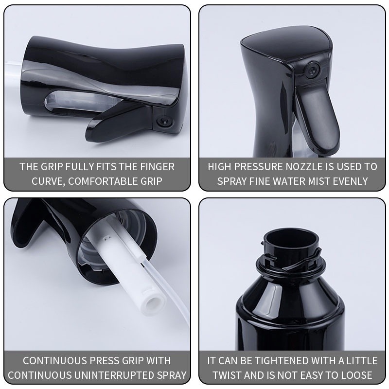 Portable High-pressure Ultra Fine Mist Spray Bottle/ Women Hairdressing Beauty Sprayer Bottles
