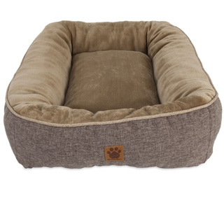 Petmate Precision SnooZZy Low Bumper Dog Bed เพ็ทเมท พรีซิชั่น ที่นอน รุ่น สนูซซี่ ทรงเหลี่ยม