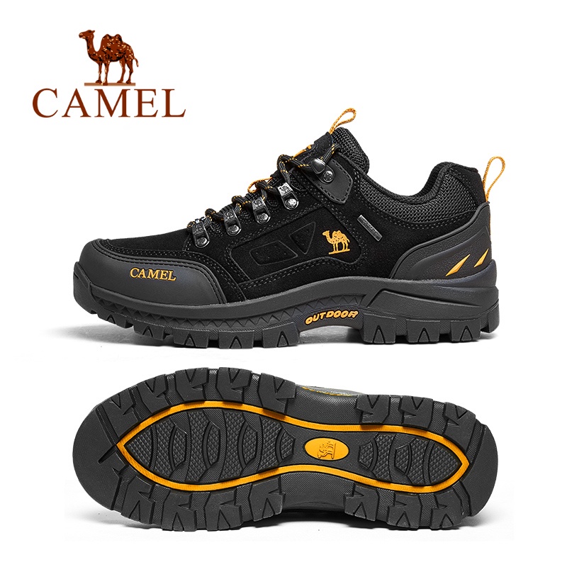 Camel รองเท้าเดินป่า กลางแจ้ง ระบายอากาศ กันน้ํา กันลื่น รองเท้าเดินป่า รองเท้าปีนเขา สําหรับผู้ชาย