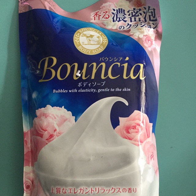 ครีมอาบน้ำBounciaล็อตผลิตใหม่  อาบโฟมนุ่มหอม