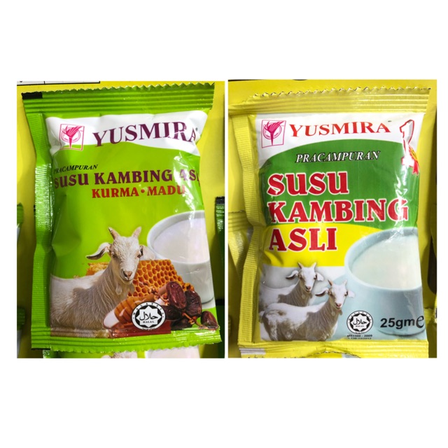 พร้อมส่ง นมแพะ Yusmira (แบบชนิดผง)