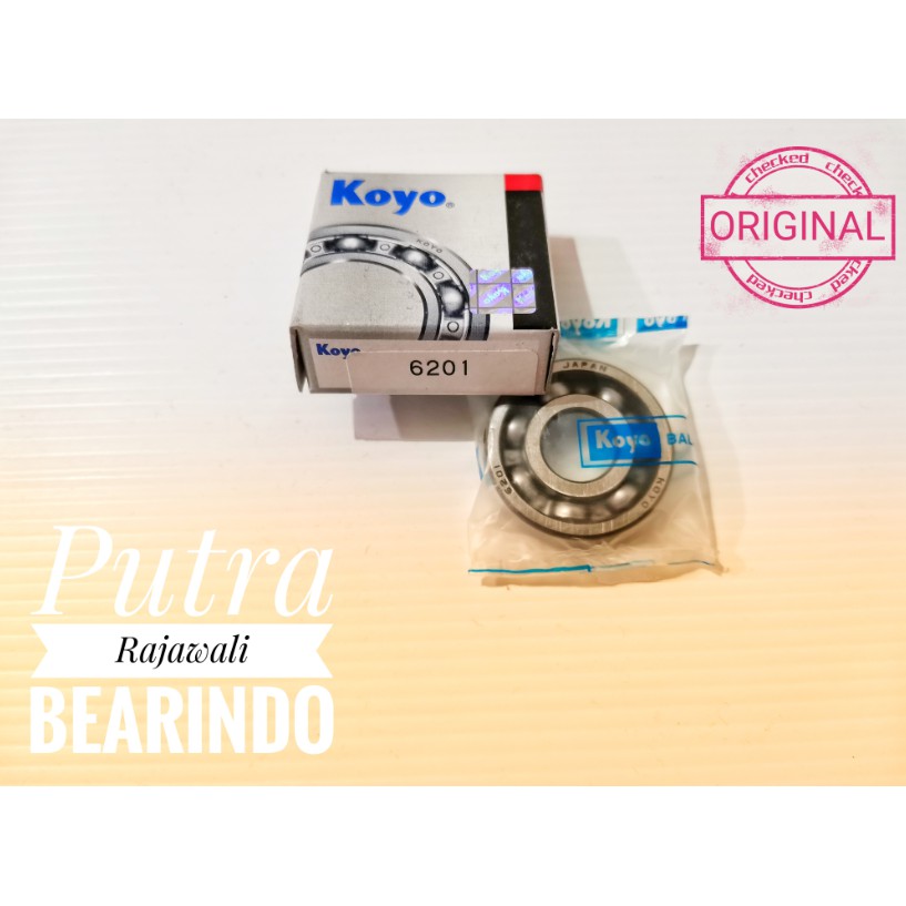 1 ชิ้น 6201 KOYO BEARING/LAVAR/LAAKER