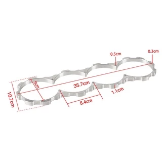 บล็อกการ์ดเครื่องยนต์ อลูมิเนียม แรงดันสูง สีเงิน สําหรับ Honda Acura SOHC D16 D15 D16Y D16Z Civic T6061