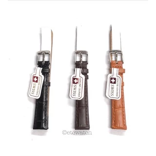 พร้อมส่ง> สายนาฬิกาหนัง PU 14 มม.