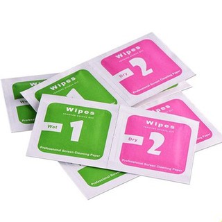 Alchohol Pad Wet Dry Wipes ผ้าทําความสะอาดโทรศัพท์มือถือแท็บเล็ตพีซีหน้าจอ LCD กระดาษฝุ่นกําจัดสิ่งส