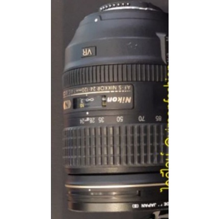 รับซ่อมเลนส์ Nikon 24-120mm. F4g ed vr อาการไม่โฟกัส