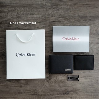 Calvin Klein Leather Gift Set Ensemble-Cadeau DArticles En Cuir