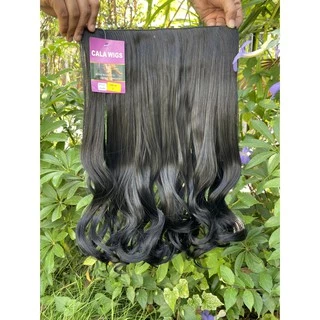 แฮร์พีชcalawigs รหัสสินS8912Lกว้าง26cmยาว55cmชิ้นหนาพิเศษไหมด้านเหมือนผมจริง สินค้าพร้อมส่งส่งในไทย