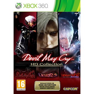 แผ่น XBOX 360 : Devil May Cry HD Collection  ใช้กับเครื่องที่แปลงระบบ JTAG/RGH