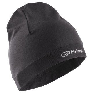 หมวก หมวกวิ่ง หมวกใส่วิ่งออกกำลังกาย KALENJI RUNNING HAT - Black