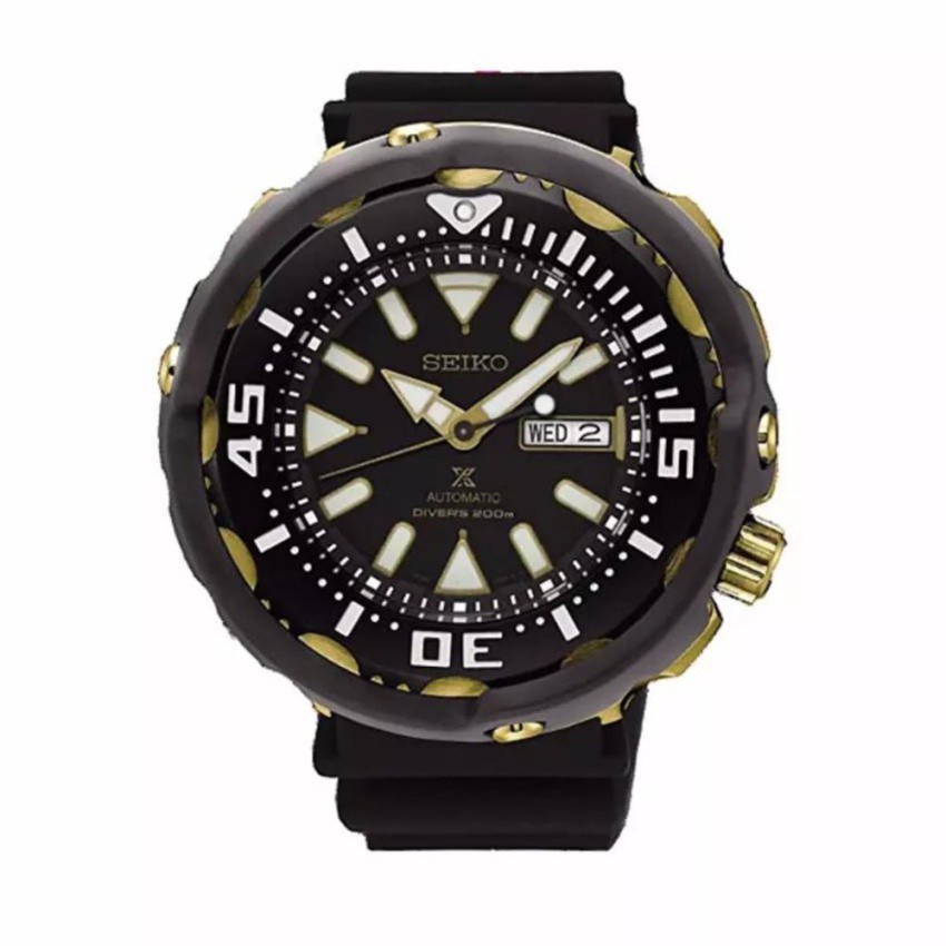 SEIKO Prospex Limited Edition นาฬิกาผู้ชาย สายยางสีดำ รุ่น
 SRPA82K (Black )