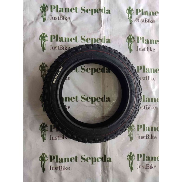 MERAH Swallow S-168 S168 12 รายการ ยางสีแดง ยางนอก