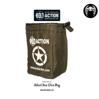 BOLT ACTION - Allied Star Dice Bag - WWII Warlord Games