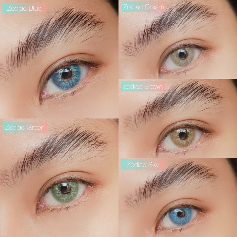 Zodiac Series คอนแทคเลนส์นำเข้า รายปี 390.-