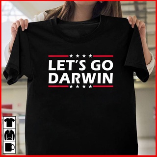 เสื้อยืด พิมพ์ลายมังงะ Lets Go Darwin Lets Go Darwin คุณภาพสูงSize S-5XL