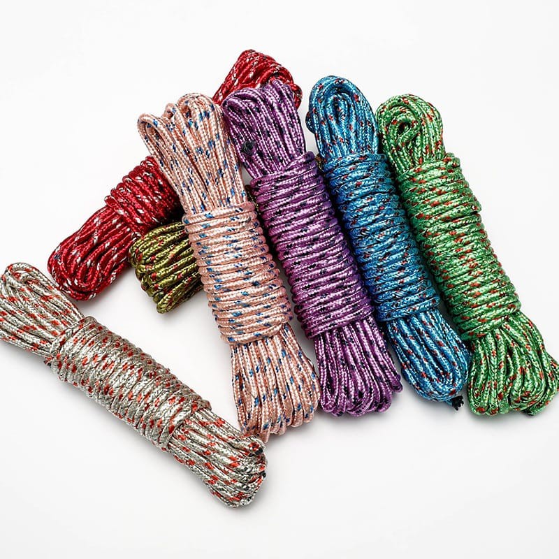10 เมตร 4mm Tali Nylon / Nylon Rope / Camping Equipment Outdoor Tool Paracord Cord Rope Tali Nylon R