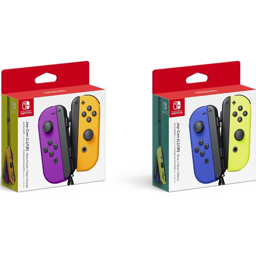 JoyCon Controllers Nintendo switch Neon Red blue ลาย อื่นๆ สินค้าใหม่
