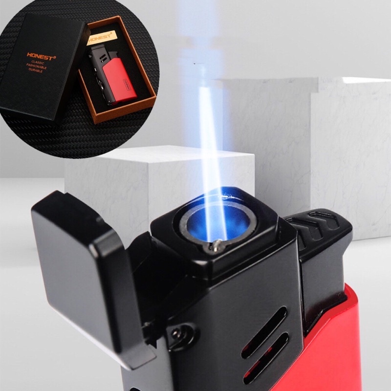 HONEST ไฟฟู่ หัวพ่นแก๊ส หัวพ่นไฟ เติมแก๊สได้ ทนต่อความร้อนสูง รุ่น 761