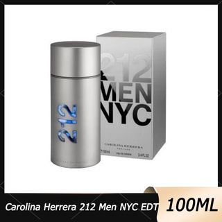 💞น้ำหอมที่แนะนำ Carolina Herrera 212 Men NYC EDT 100ML  💯 %แท้/กล่องซีล