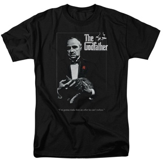 เสื้อยืดผ้าฝ้าย พร้อมส่ง เสื้อยืด ลายโปสเตอร์ The Godfather "Moie Poster" หลากสีสัน 2022 6 ชิ้น