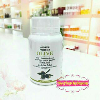 MERINIAN OLIVE GIFFARINE เมอริเนี่ยน โอลีฟ กิฟฟารีน |น้ำมันมะกอกออแกนิคเอ็กซ์ตร้า เวอร์จิ้นแคปซูล