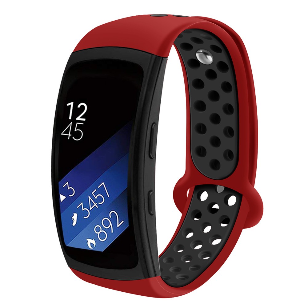 สายนาฬิกาข้อมือซิลิโคนสำหรับ Samsung Gear Fit2