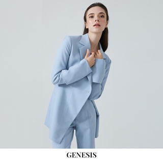 Genesis-Genesis Casual Blazer (Blue/Custard) เสื้อสูท