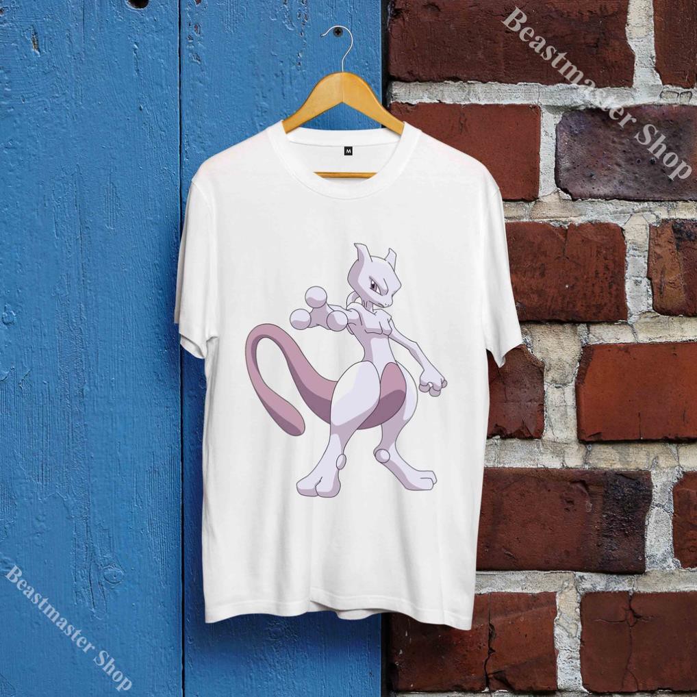 เสื้อ Unisex Mewtwo - เสื้อยืด Unisex Mewtwo Mega - บุคลิกภาพ Mewtwo - MWT-001