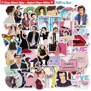 ❉ Harry Edward Styles - Series 01 England Singer สติ๊กเกอร์ ❉ 50Pcs/Set DIY Fashion Luggage Laptop Skateboard Decals Doodle สติ๊กเกอร์