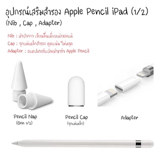 ปลายปากกา pencil **sensitive nip***/ จุกครอบ ตูดปากกา pencil cap / หัวชาร์ตแบตปากกา Apdapter
