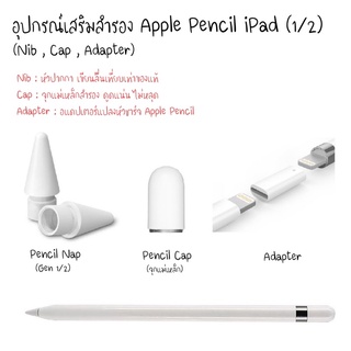 ปลายปากกา pencil **sensitive nip***/ จุกครอบ ตูดปากกา pencil cap / หัวชาร์ตแบตปากกา Apdapter