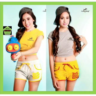 Rudedog กางเกงขาสั้นหญิง แบบหูรูด รุ่น beach มี 2 สี