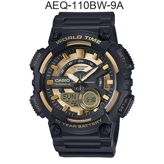 CASIO AEQ-110BW-9A ประกันศูนย์ cmg ของแท้100%