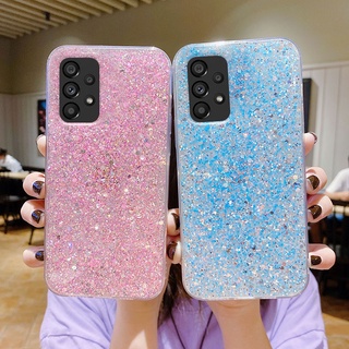 เคสโทรศัพท์ ซัมซุง Samsung A53 A73 A13 A23 A33 A22 5G A22 4G เคสซิลิโคนนิ่มกันกระแทก  เลื่อมแวววาวสุด ๆ เคส ซัมซุง Samsung A73 5G A13 4G ปลอก Cover Case