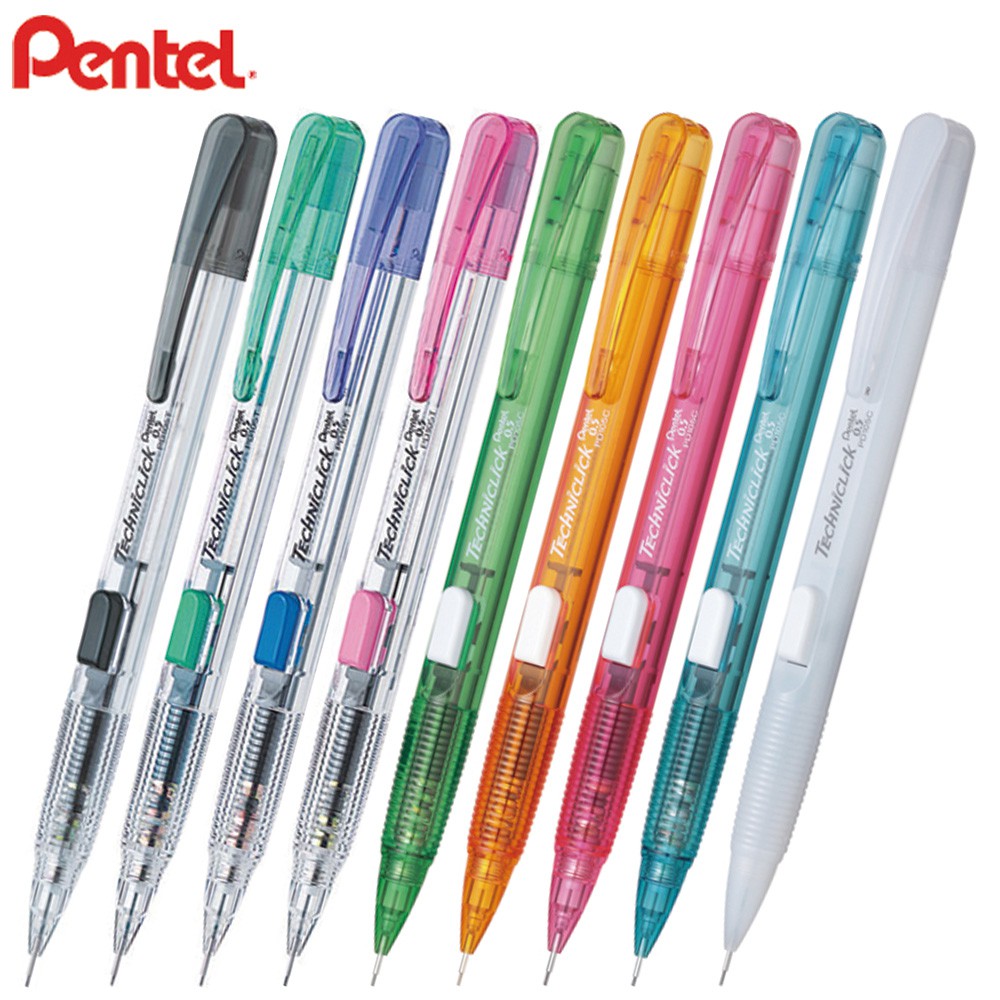 ดินสอกด Pentel Techniclick PD105 0.5 มม. กดข้าง