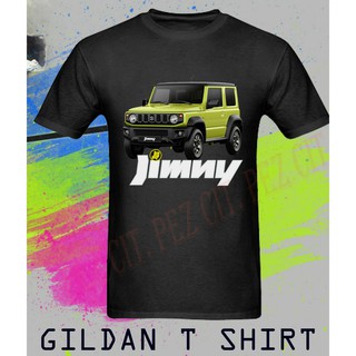 suzuki jimny alnew series 2019 เสื้อยืดลําลองสําหรับผู้ชายแขนสั้นคอกลมพิมพ์ลาย