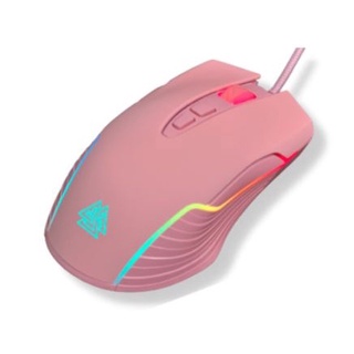 EGA TYPE M5 Gaming Mouse สีชมพู