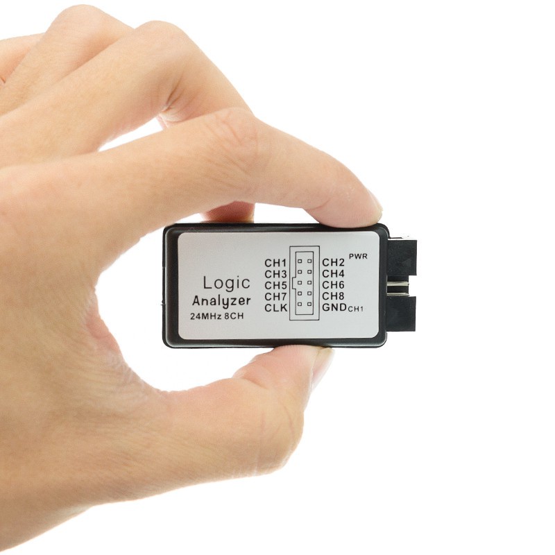 เครื่องวิเคราะห์ตรรกะ USB 24MHz 8 ช่อง 24M/วินาที สําหรับ ARM FPGA Logic Analyzer Logic 24M 8CH - รูปที่ 6