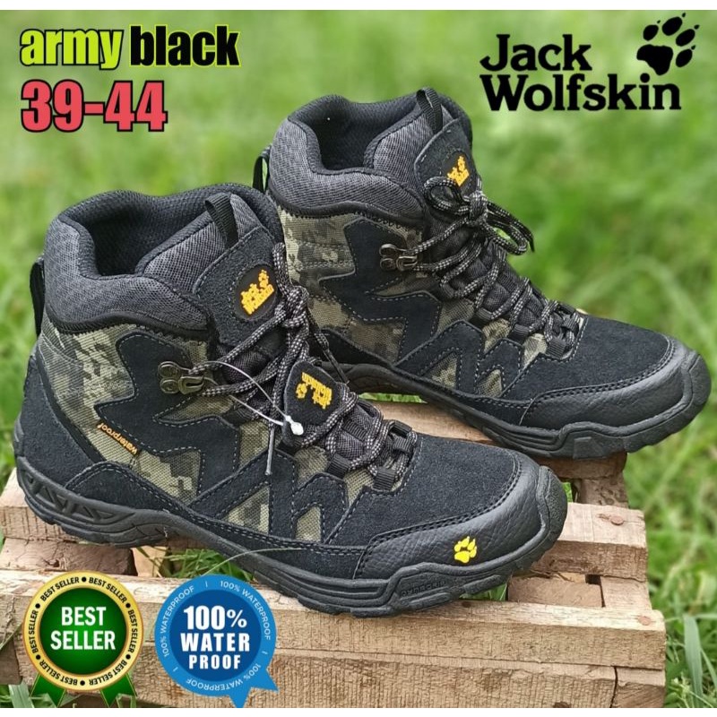 รองเท้ากลางแจ้ง Jack Wolfskin ใหม่ล่าสุด JACK WOLFSKIN รองเท้าภูเขา HIKKING BOOTS