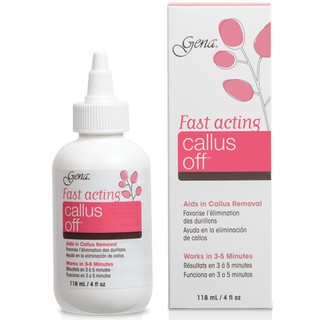 ของแท้! Gena Fast Acting Callus Off : เจลขัดส้นเท้า - 4 oz.