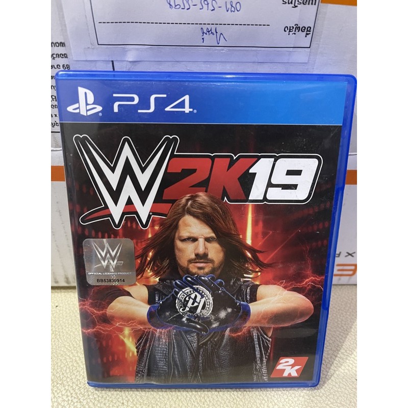 Ps4 : W2K19  WWE 2K19 zone 3 (มือสอง)