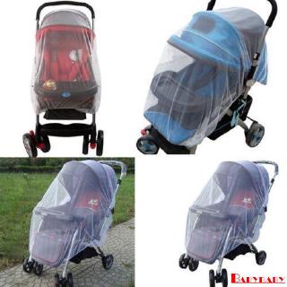 ☆fy☆New 1X Whtie Stroller Pushchair Mosquito Insect Protector Pram Hood Type Bed Net Mesh Buggy Cover