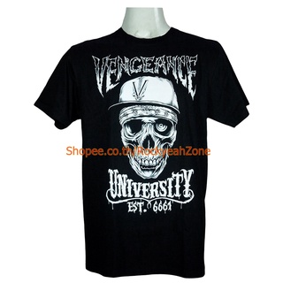 เสื้อวง VENGEANCE UNIVERSITY เสื้อไซส์ยุโรป   PTA1220 เสื้อวงดนตรีต่างประเทศ Rockyeah