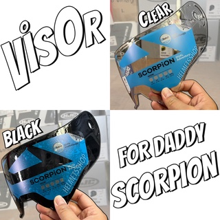 VISOR FOR DADDY SCORPION [ ชิลด์ - กระจกหน้า สำหรับหมวกกันน็อค ]