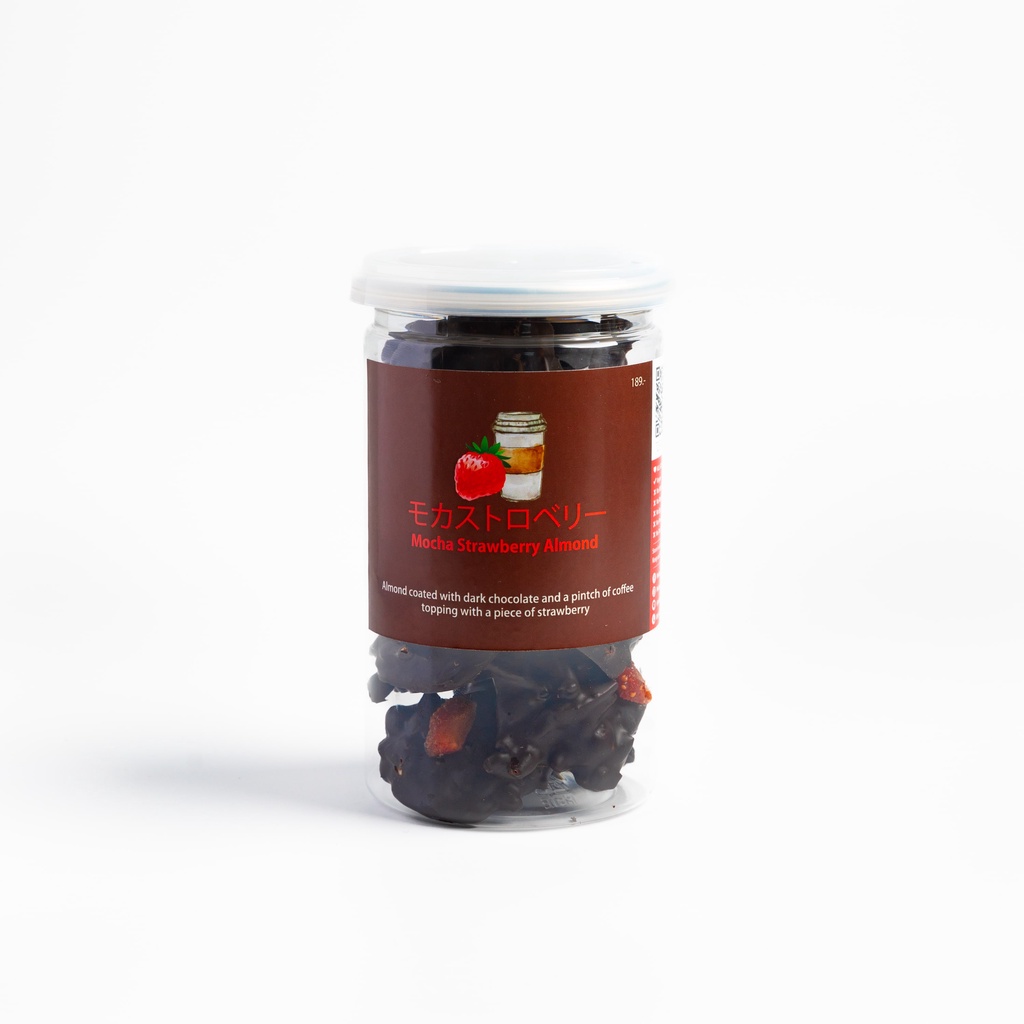 (009) Chocolate Cluster Mocha Strawberry (ช็อคโกแลตคลัสเตอร์ รสมอคค่า สตรอเบอร์รี่)