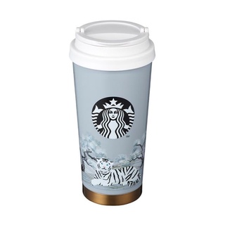 🎀【พร้อมส่ง】 2022 แก้วสตาร์บัคส์เกาหลี Starbucks Korea SS Tiger Elma Tumbler 473ml/ 16oz